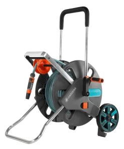 GARDENA - AquaRoll L CleverRoll L Easy Set Slangenwagen - Maximaal 50 Meter - Verstelbare Handgreep -Tuinverzorgings Winkel 1001x1200 1