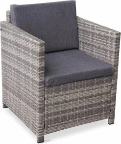 Alice's Garden Loungeset Perugia - 4 Plaatsen - Kleine Tuinset - Wicker - Grijstinten -Tuinverzorgings Winkel 1012x1200 1