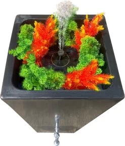 Prestige Manhattan 100L Regenton Zwart (incl. Kraantje) -Tuinverzorgings Winkel 1029x1200 2