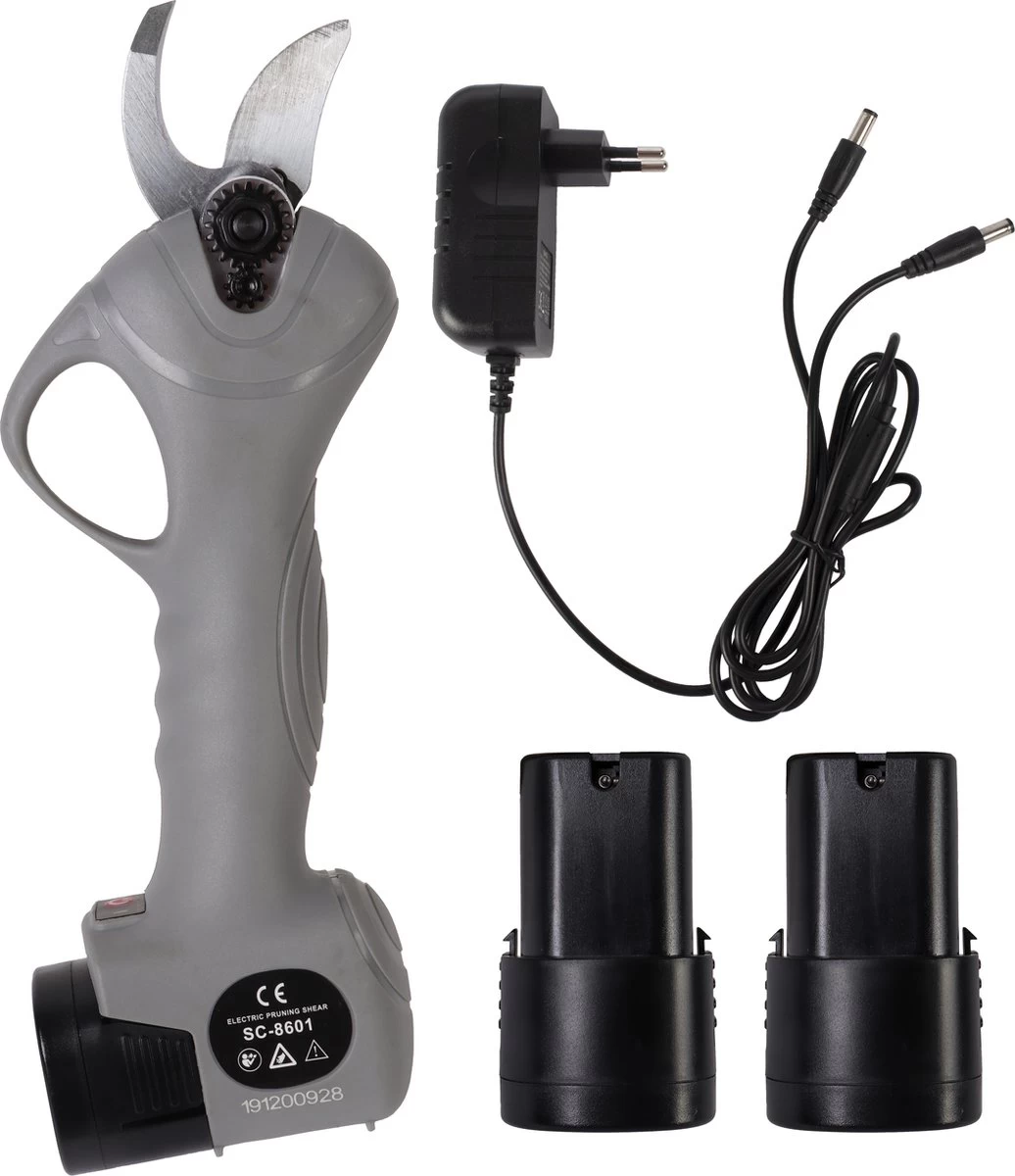 Talen Tools - Elektrische Snoeischaar - Takkenschaar - Heggenschaar - Professioneel - 2 Accu's & Opbergkoffer 3 Talen Tools - Elektrische Snoeischaar - Takkenschaar - Heggenschaar - Professioneel - 2 Accu's & Opbergkoffer