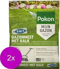 Pokon Gazonmest Met Kalk - 2 X 5kg - Mest - Geschikt Voor 2 X 75m² - 120 Dagen Voeding - Voordeelverpakking 11 Pokon Gazonmest Met Kalk - 2 X 5kg - Mest - Geschikt Voor 2 X 75m² - 120 Dagen Voeding - Voordeelverpakking -Tuinverzorgings Winkel 1044x1200 2