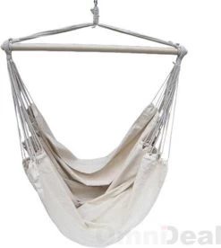 XXL 2 Persoons Hangstoel 185x130 - Zit Hangmat Met Spreidstok Tot 150 Kg - Binnen En Buiten -Tuinverzorgings Winkel 1075x1200