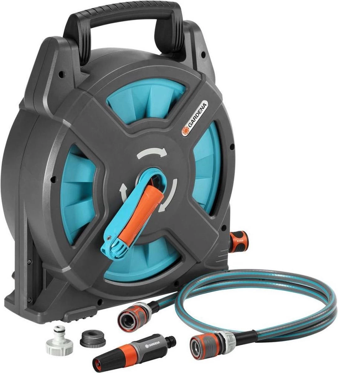 GARDENA - Classic Slangenbox - Compleet Slanghouder - 15 Meter Slang 12 GARDENA - Classic Slangenbox - Compleet Slanghouder - 15 Meter Slang - Afbeelding 10