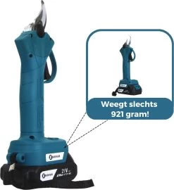 NovarGarden® Elektrische Snoeischaar NG1 - 2x Accu - Elektrisch - Takkenschaar - Op Batterij - 28mm -Tuinverzorgings Winkel 1096x1200 1
