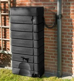Garden Muurtank Regenton Zwart 320l - ThuisTuinieren.nl -Tuinverzorgings Winkel 1104x1200
