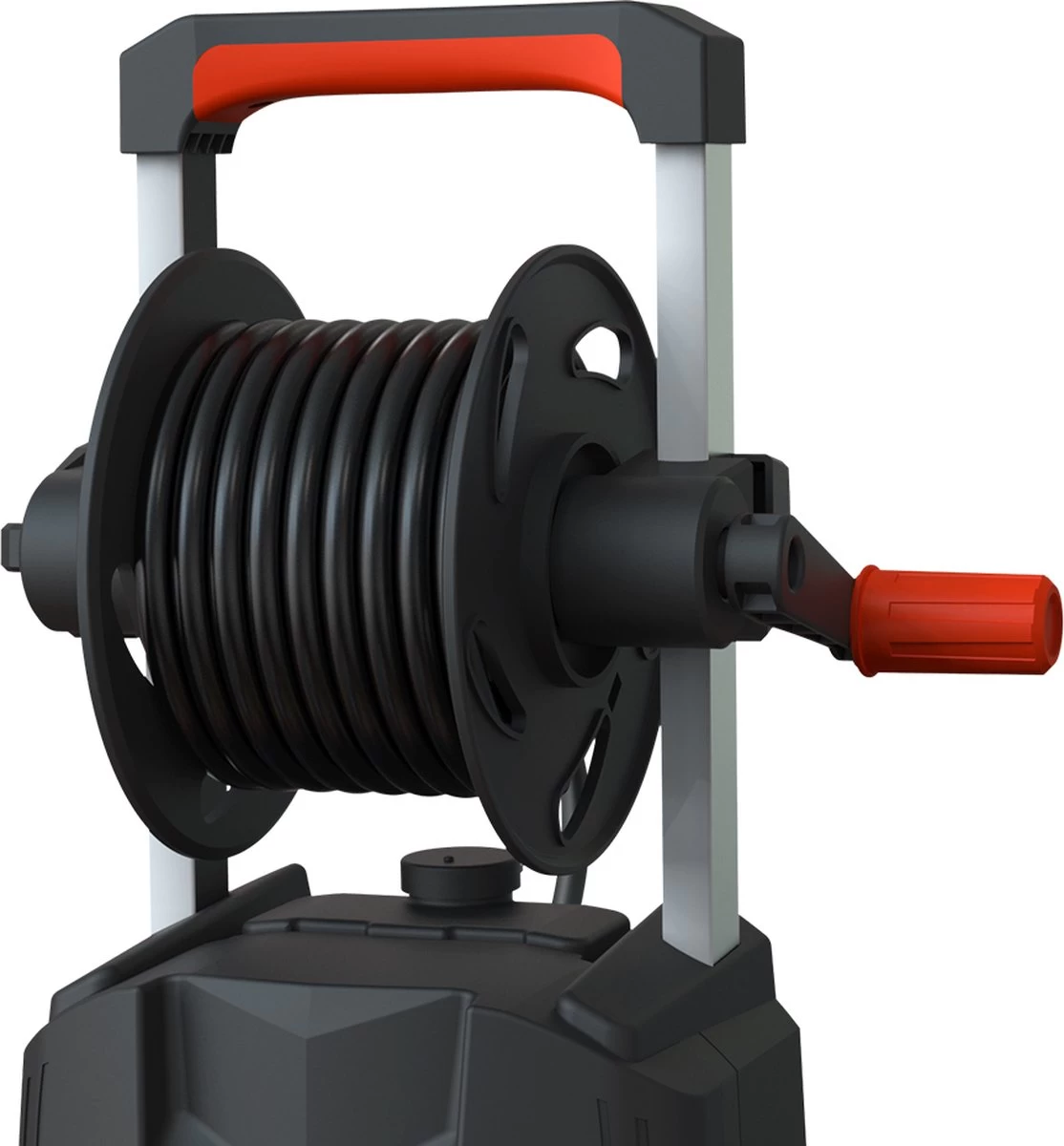 Merkloos Home Hogedrukreiniger - 2100W - 165 Bar - Met Verstelbare Nozzles Slanghaspel 5m Netsnoer 10m Slang - Voor Reiniging Huis Auto Tuin 12 Merkloos Home Hogedrukreiniger - 2100W - 165 Bar - Met Verstelbare Nozzles Slanghaspel 5m Netsnoer 10m Slang - Voor Reiniging Huis Auto Tuin - Afbeelding 10