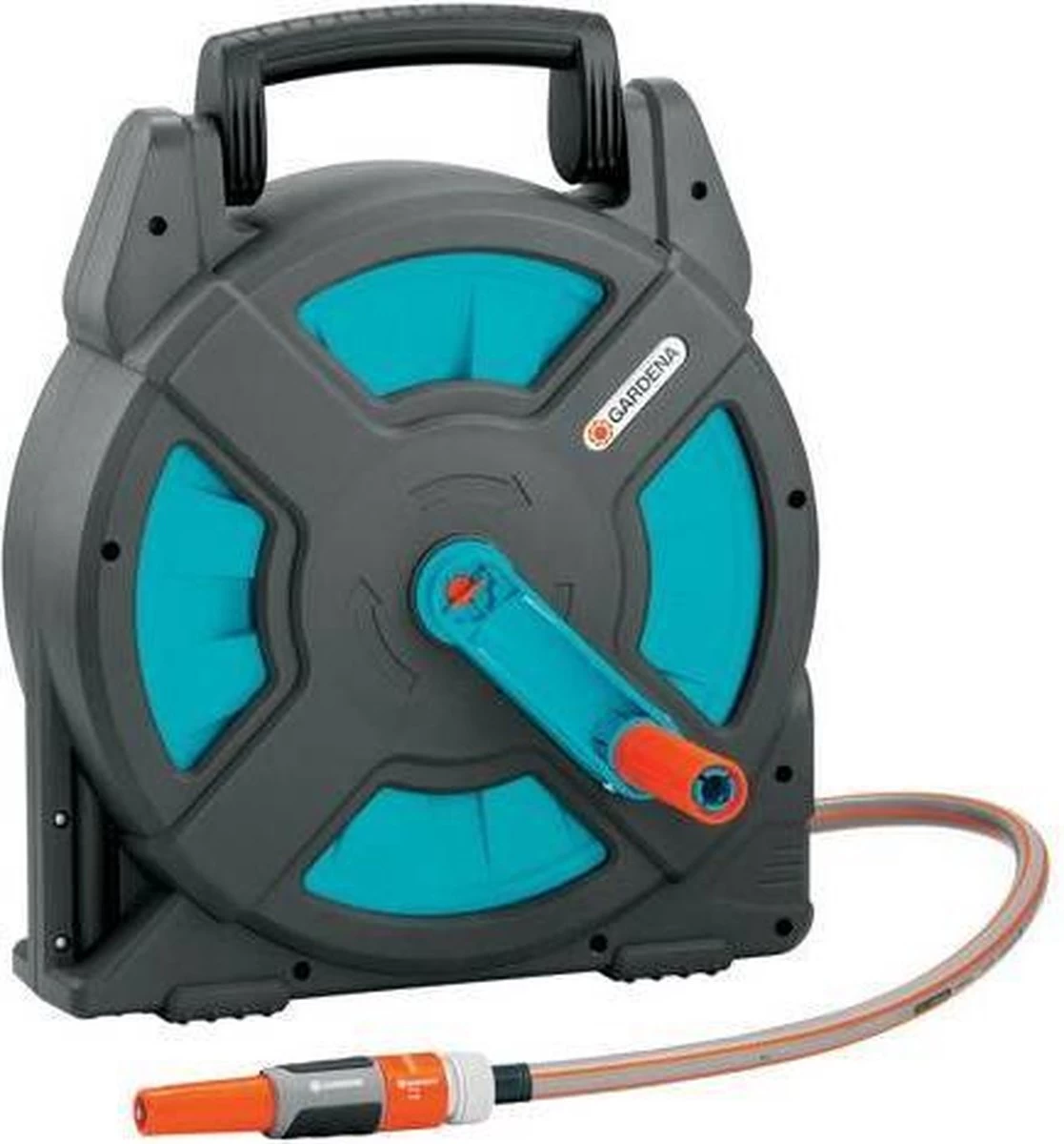 GARDENA - Classic Slangenbox - Compleet Slanghouder - 15 Meter Slang 14 GARDENA - Classic Slangenbox - Compleet Slanghouder - 15 Meter Slang - Afbeelding 12