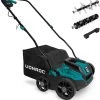 VONROC Elektrische Verticuteermachine - Gazonbeluchter – 1300W – Maaibreedte 320 Mm – 4 Dieptestanden (12/9/6/3 Mm) – Incl. 35L. Opvangbak 1 VONROC Elektrische Verticuteermachine - Gazonbeluchter – 1300W – Maaibreedte 320 Mm – 4 Dieptestanden (12/9/6/3 Mm) – Incl. 35L. Opvangbak -Tuinverzorgings Winkel 1120x1200