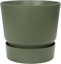 Elho Greenville Rond 30 - Grote Bloempot Voor Buiten - Gemaakt Van Gereycled Plastic - Ø 29.5 X H 27.8 Cm - Blad Groen -Tuinverzorgings Winkel 1132x1200 8