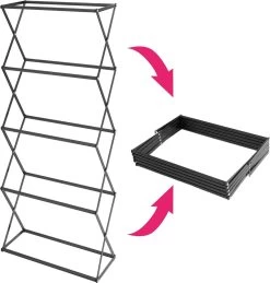 Tectake - Verticaal Plantenrek Met 4 Bakken - 403445 -Tuinverzorgings Winkel 1144x1200 4