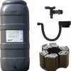 Luxe Voordeelset 100L Antraciet Rainsaver Regenton + Kraan + Voet + Vulautomaat| Muurmodel -Tuinverzorgings Winkel 1161x1200 5