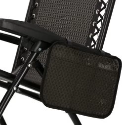 Springos Tuinstoel | Ligstoel | Opvouwbaar | Verstelbaar | Ergonomische Hoofdsteun | Bruin / Zwart -Tuinverzorgings Winkel 1172x1200