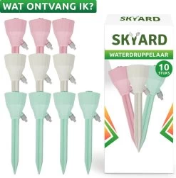SKYARD® Waterdruppelaar Set Van 10 – Watergeefsysteem Geschikt Binnen (Kamerplanten) En Buiten – Bewateringssysteem Met Instelbare Druppelsnelheid - Irrigatiesysteem - Planten Watergever - Waterbol -Tuinverzorgings Winkel 1179x1200 1