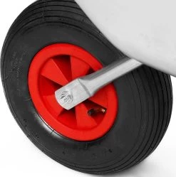 Gardebruk Kruiwagen 80 Liter – Belastbaarheid 100 Kg - Zilver -Tuinverzorgings Winkel 1190x1200 10