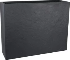 EDA Plantenbak - Bloembak - 46L - 78,5 X 29,5 X 60 Cm - Antraciet