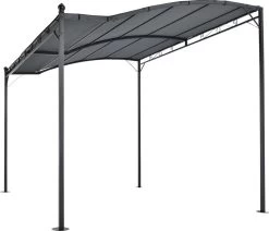 Pergola Tuinpaviljoen 300x250x243 Cm Antraciet Donkergrijs 12 Pergola Tuinpaviljoen 300x250x243 Cm Antraciet Donkergrijs -Tuinverzorgings Winkel 1200x1032 1