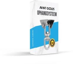 AVINT GOODS RVS Ophangsysteem Plafondhaak Bokszak – Schroefhaak & Ophanghaak Hangstoel – Muurhaak Binnen & Buiten - 550KG -Tuinverzorgings Winkel 1200x1038