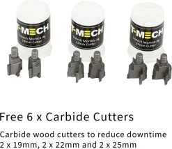 T-Mech Slotkast Frees – Freesmal Deurslot - Inclusief 6 Hardmetalen Frezen - 43 Cm H X 20 Cm B X 15 Cm D - Nauwkeurige Frees In 5 Minuten -Tuinverzorgings Winkel 1200x1039 3