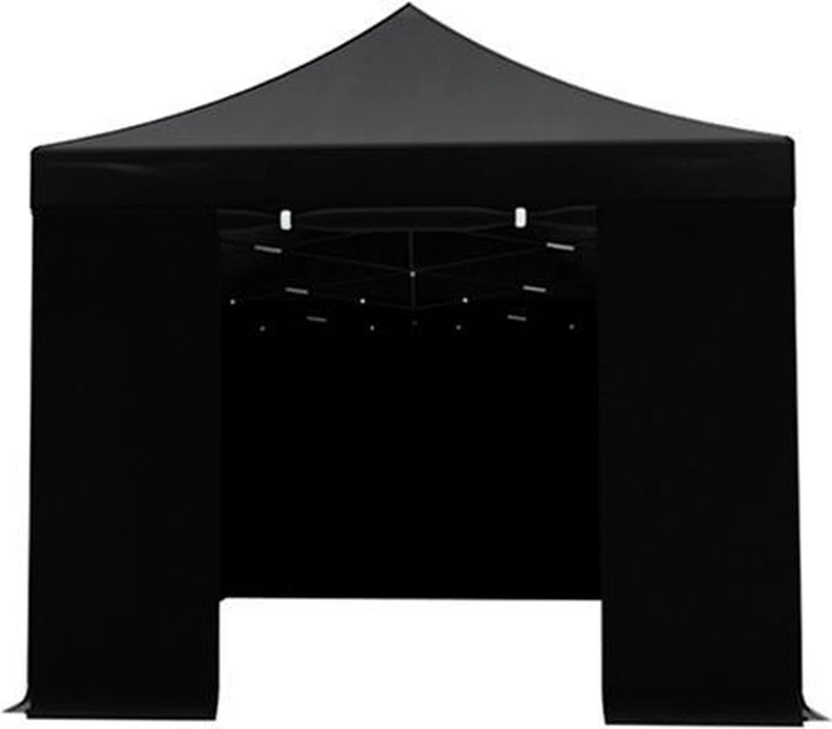 Easy Up 3x6m Zwart Luxe Partytent Opvouwbaar 5 Easy Up 3x6m Zwart Luxe Partytent Opvouwbaar - Afbeelding 3