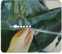 Benson Tuinafval Zak Heavy Duty 110 Liter – 70x45cm | Puinzak | Grote Zak Voor Het Opslaan Van Bladeren Takken En Afval -Tuinverzorgings Winkel 1200x1052 3