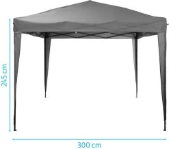 Ambiance Easy-up Partytent - 3x3m - Opvouwbaar - Grijs 15 Ambiance Easy-up Partytent - 3x3m - Opvouwbaar - Grijs -Tuinverzorgings Winkel 1200x1055 3