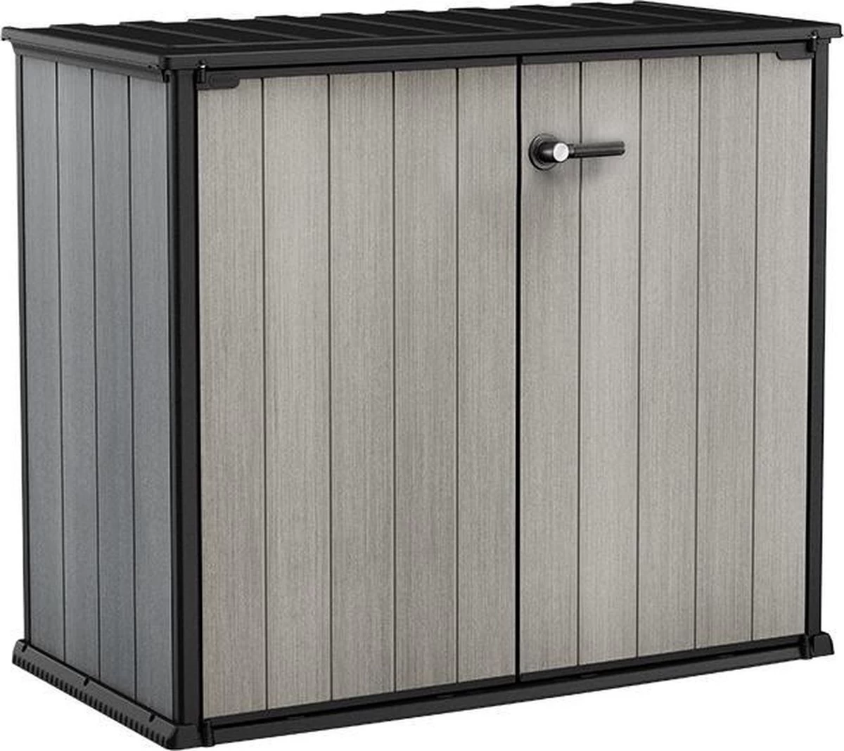 Keter Patio Store Opbergkast - 139,5x77x120cm - Grijs 4 Keter Patio Store Opbergkast - 139,5x77x120cm - Grijs - Afbeelding 2