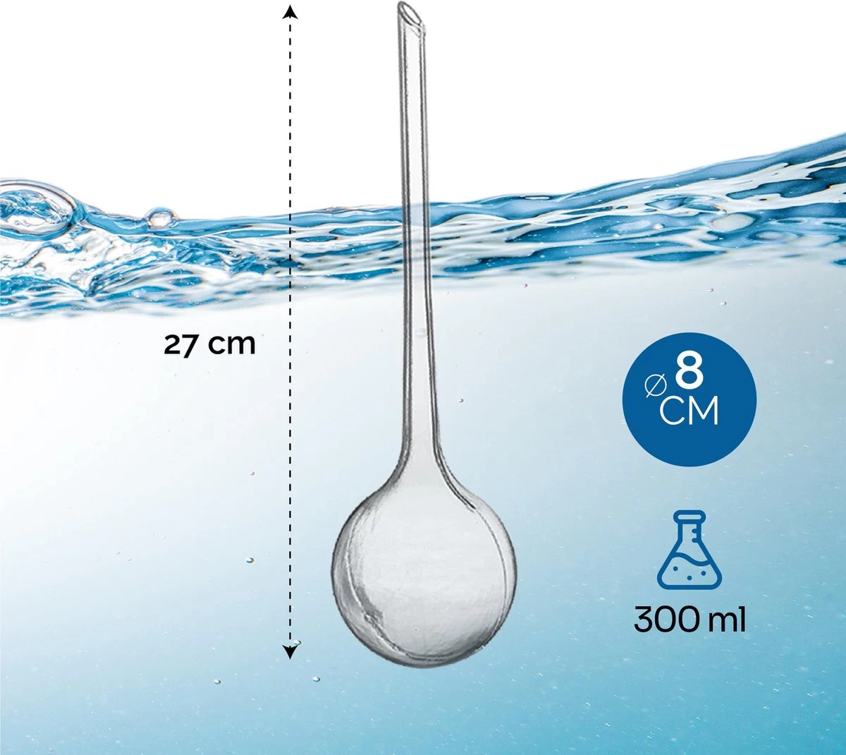 Waterdruppelaar Voor Planten - Irrigatiesysteem- Waterbol - Druppelsysteem - Watergeefsysteem Voor Kamerplanten - Plantenwatergever -6 Stuks - Transparant 4 Waterdruppelaar Voor Planten - Irrigatiesysteem- Waterbol - Druppelsysteem - Watergeefsysteem Voor Kamerplanten - Plantenwatergever -6 Stuks - Transparant - Afbeelding 2
