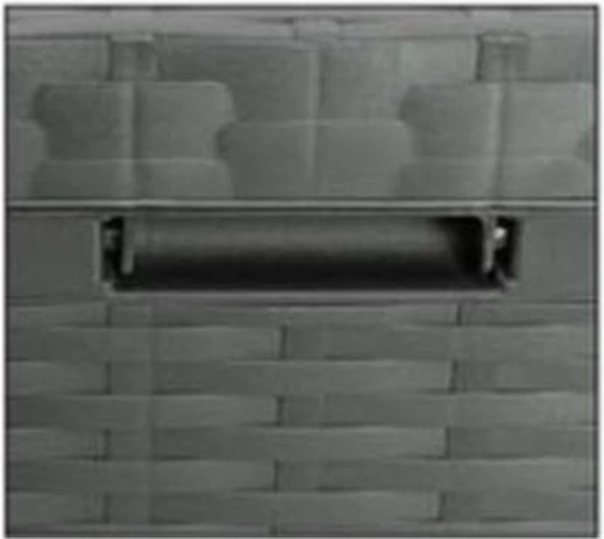 Verrijdbare Tuinkussen Opbergbox - Rattan Look - Zwart - 350 Liter 9 Verrijdbare Tuinkussen Opbergbox - Rattan Look - Zwart - 350 Liter - Afbeelding 7