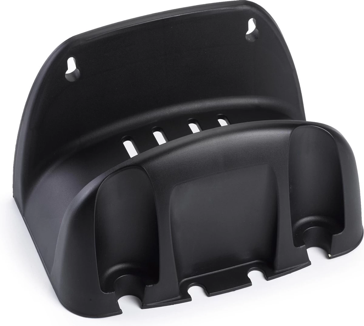 Zwarte Kunststof Tuinslanghouder - Universeel - 16 X 25 X 15 Cm - Tuin Artikelen - Tuinslang Ophangen - Houder 3 Zwarte Kunststof Tuinslanghouder - Universeel - 16 X 25 X 15 Cm - Tuin Artikelen - Tuinslang Ophangen - Houder