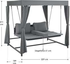 Schommelbank / Ligbank Kassandra - Donkergrijs 27 Schommelbank / Ligbank Kassandra - Donkergrijs -Tuinverzorgings Winkel 1200x1081 1