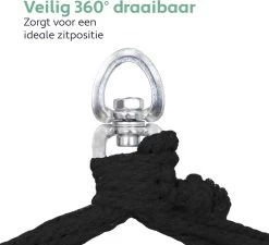 Vita5 XXL Hangstoel | Binnen&Buiten Hangnest | Incl. 2 Kussens En Boekenvak | Volwassenen&Kinderen | Hangmatstoel Tot 225kg | Grijs -Tuinverzorgings Winkel 1200x1094 2