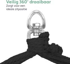 Vita5 XXL Hangstoel | Binnen&Buiten Hangnest | Incl. 2 Kussens En Boekenvak | Volwassenen&Kinderen | Hangmatstoel Tot 225kg | Donkergroen -Tuinverzorgings Winkel 1200x1094