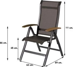 Hartman Alice Verstelbare Tuinstoel - Grijs 16 Hartman Alice Verstelbare Tuinstoel - Grijs -Tuinverzorgings Winkel 1200x1100