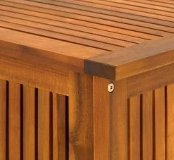 Casaria Opbergbox Acacia Hout – Weerbestendig 115cm - Bruin -Tuinverzorgings Winkel 1200x1102 1