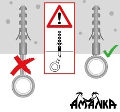 Metalen Ophangset Tot 160kg - Massieve Bevestiging Set Voor Hangstoel Hangmat - Plafond Wand Montage 12 Metalen Ophangset Tot 160kg - Massieve Bevestiging Set Voor Hangstoel Hangmat - Plafond Wand Montage -Tuinverzorgings Winkel 1200x1123