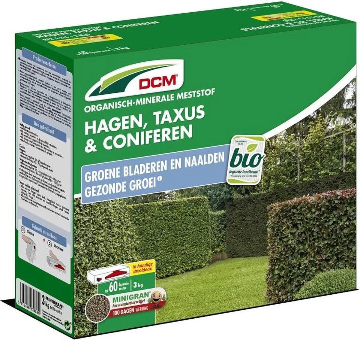 DCM Meststof Hagen, Taxus, Conifeeren (3 KG) 5 DCM Meststof Hagen, Taxus, Conifeeren (3 KG) - Afbeelding 3
