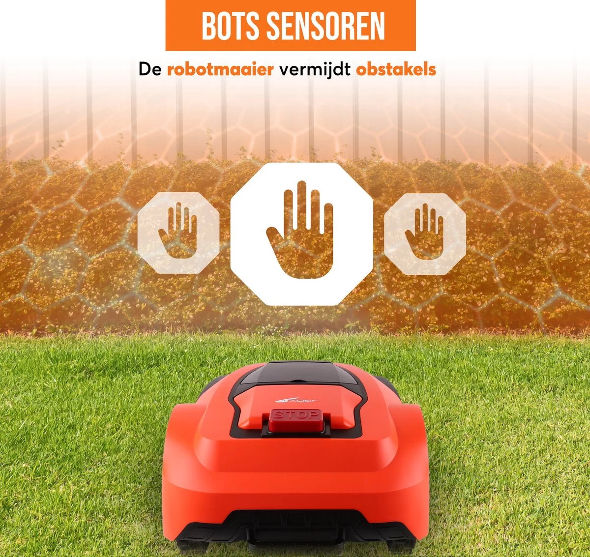 Zoef Robot Robotmaaier Dirk Met APP <600 M2 6 Zoef Robot Robotmaaier Dirk Met APP <600 M2 - Afbeelding 4