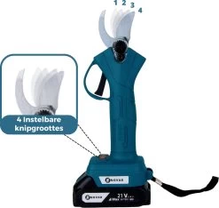 NovarGarden® Elektrische Snoeischaar NG1 - 2x Accu - Elektrisch - Takkenschaar - Op Batterij - 28mm -Tuinverzorgings Winkel 1200x1136 2