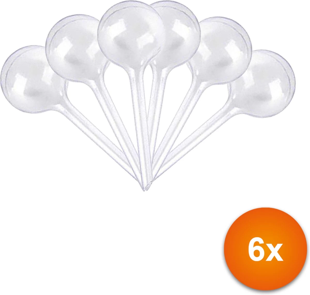 Waterdruppelaar Set Van 6 Stuks - Waterdruppelaar Voor Planten - Watergeefsysteem - Waterbol Irrigatiesysteem - Automatisch Druppelsysteem Voor Kamerplanten & Tuin - Watergever - Doorzichtig - 15cm 3 Waterdruppelaar Set Van 6 Stuks - Waterdruppelaar Voor Planten - Watergeefsysteem - Waterbol Irrigatiesysteem - Automatisch Druppelsysteem Voor Kamerplanten & Tuin - Watergever - Doorzichtig - 15cm