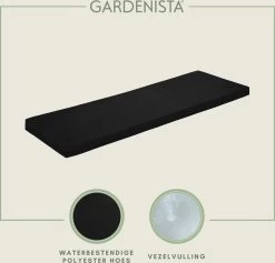 Gardenista Tuinbank Kussen - Bank Meubilair Buiten 2-zitter ZitKussen - Bankkussen Voor Tuin - Zitkussen Voor Tuinbank - Zachte En Lichtgewicht Waterbestendig Materiaal -Tuinverzorgings Winkel 1200x1149 1