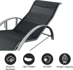 MaxxGarden Ligbed Set - 2 Stuks Zwart - Met Tafel - Sun Loungers - Loungebed 16 MaxxGarden Ligbed Set - 2 Stuks Zwart - Met Tafel - Sun Loungers - Loungebed -Tuinverzorgings Winkel 1200x1155 1