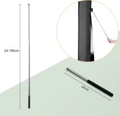 Kingsleeve Parasolhoes Tot Ø 330cm - Weerbestendig Robuust - Grijs -Tuinverzorgings Winkel 1200x1163