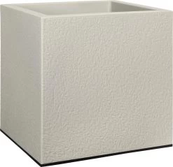 Elho Vivo Structure Finish Vierkant 40 - Plantenbak Voor Binnen & Buiten - Ø 39 X H 41 - Grijs/Warm Grijs -Tuinverzorgings Winkel 1200x1163 7