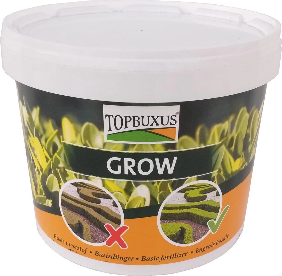 TOPBUXUS GROW 5kg Voor 100m2 Buxus, Geen Gele Blaadjes 6 TOPBUXUS GROW 5kg Voor 100m2 Buxus, Geen Gele Blaadjes - Afbeelding 4