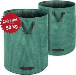 Gardebruk Tuinafvalzak - 2 Stuks 280L – 77x67cm/Opvouwbaar - Groen 13 Gardebruk Tuinafvalzak - 2 Stuks 280L – 77x67cm/Opvouwbaar - Groen -Tuinverzorgings Winkel 1200x1175 2