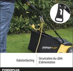 Powerplus POWXG7513 Elektrische Verticuteermachine - Mos Verwijderaar - 1400W - 320mm Maaibreedte - 45L Opvangbak - Incl. Gazonbeluchter/grasbeluchter 11 Powerplus POWXG7513 Elektrische Verticuteermachine - Mos Verwijderaar - 1400W - 320mm Maaibreedte - 45L Opvangbak - Incl. Gazonbeluchter/grasbeluchter -Tuinverzorgings Winkel 1200x1177 5