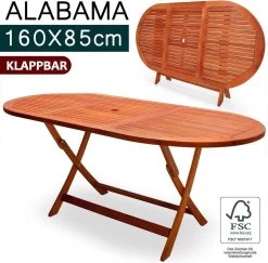 Merkloos Tuintafel Acaciahout - 160x85x75cm - FSC-gecertificeerd -Tuinverzorgings Winkel 1200x1180 2