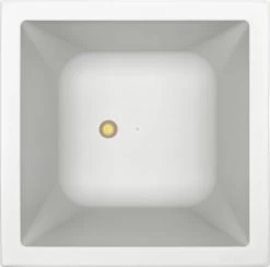 Elho Vivo Matt Finish Vierkant Wielen 40 - Grote Plantenbak Voor Binnen & Buiten - Gemaakt Van Gereycled Plastic - L 39 X W 39 X H 41 Cm - Wit -Tuinverzorgings Winkel 1200x1187 16