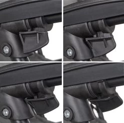 Springos Tuinstoel | Ligstoel | Opvouwbaar | Verstelbaar | Ergonomische Hoofdsteun | Bruin / Zwart -Tuinverzorgings Winkel 1200x1187