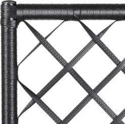 Casaria Polyrattan Plantenbak - Met Klimoprek - 3 Bakken Zwart -Tuinverzorgings Winkel 1200x1190 13